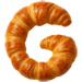 Letter G in Croissant type design