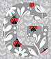 Ladybug type letter G