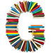 BOOKS letter G design
