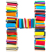 BOOKS letter H design