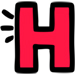 POP type letter H