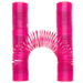 Springy type letter H