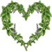 Basil Heart design