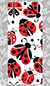 Ladybug type letter I