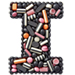Licorice letter I