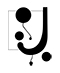 Calligraphy letter J