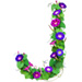 Letter J in Morning Glory type design
