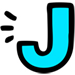 POP type letter J