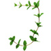 Sprig letter J design