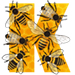 Bees letter K