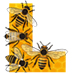 Bees letter L