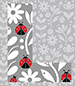 Ladybug type letter L