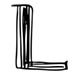 Script letter L