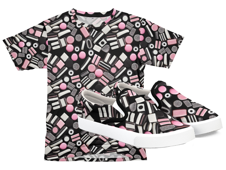 Licorice Shirt and Shoes