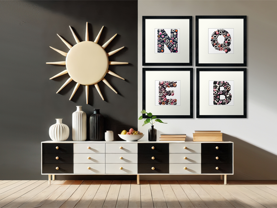 Licorice Wall Art