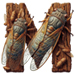 Cicada letter M