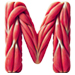 Muscles type letter M