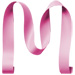 Letter M in Ribbon type design