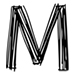 Script letter M