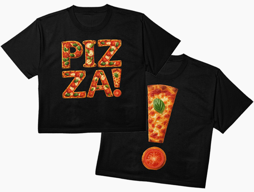 Pizza t-shirts