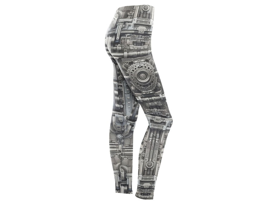 Mechanix type letter leggings
