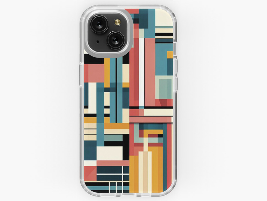Modern art phone case