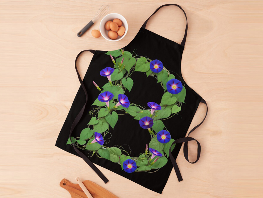 Morning Glory Apron