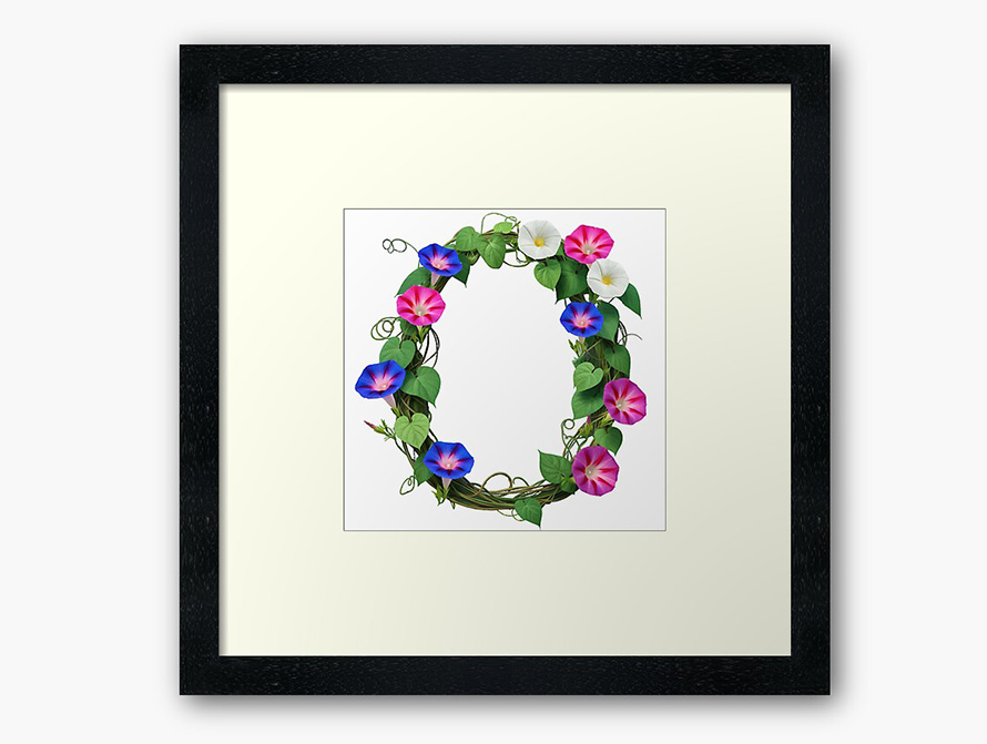 Morning Glory Wall Art
