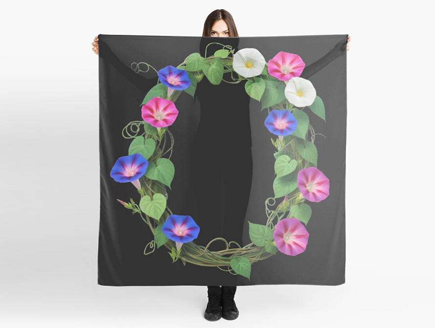 Morning Glory Scarf