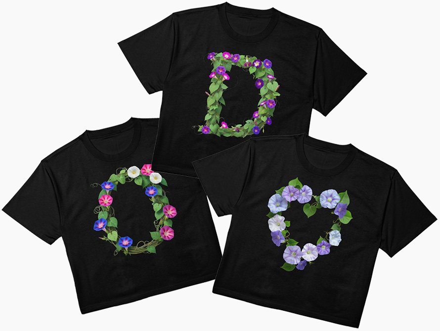 Morning Glory T-shirts