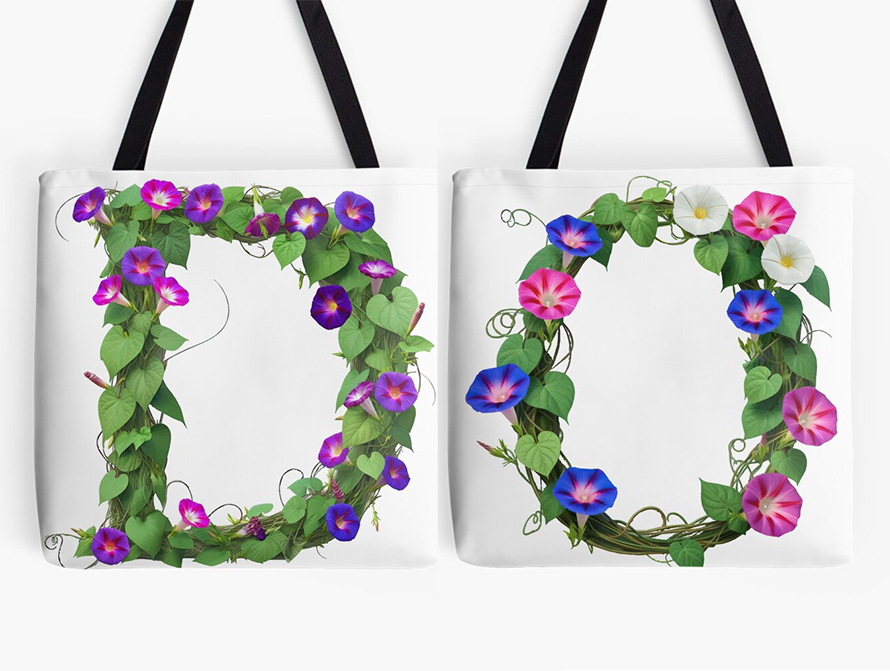 Morning Glory Totes