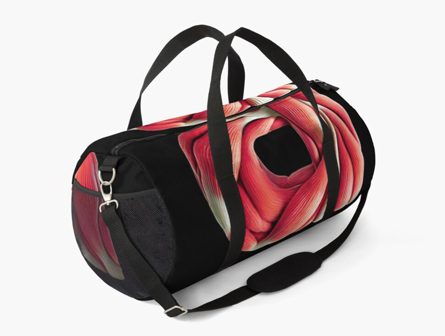 Muscles Type Letter Duffle Bag