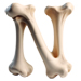 Bones letter N design