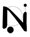 Calligraphy letter N