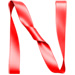 Letter N in Ribbon type design