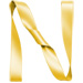 Letter N in Ribbon type design