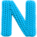 Yarn type letter N