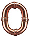 Pipes type letter O