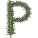 Rosemary letter P design