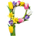 Letter P in Spring type design