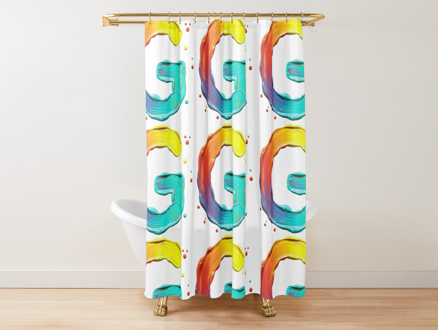Paint Letter Shower