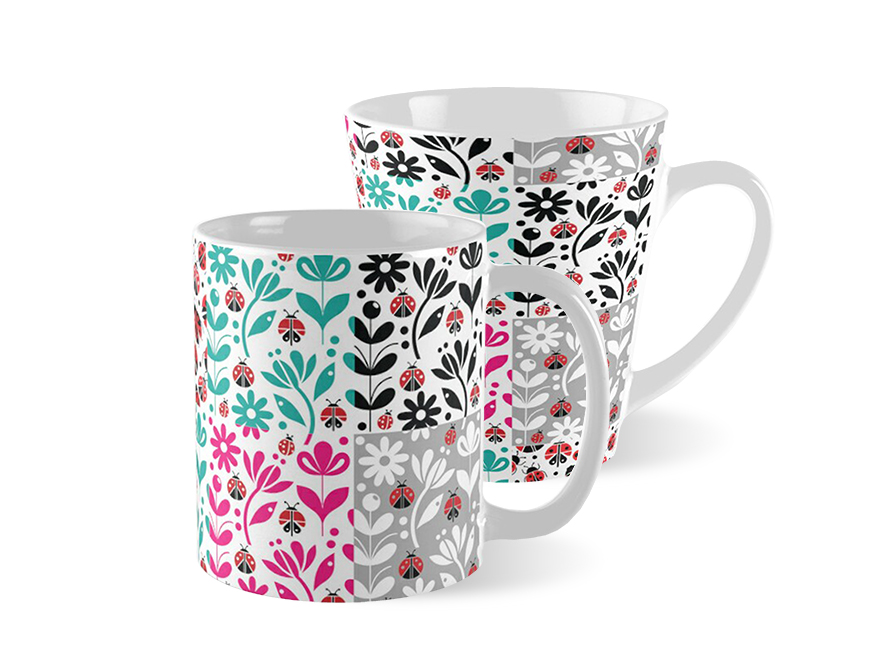 Ladybug Blue Mugs