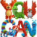Plushie words