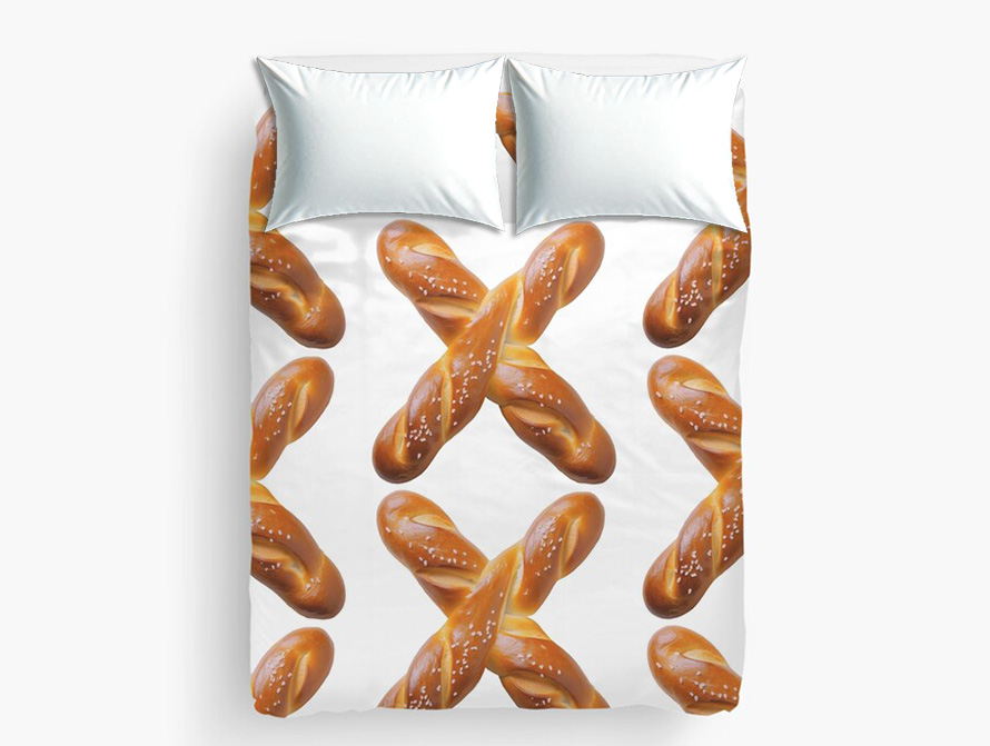 Pretzel Duvet Cover and Bedding