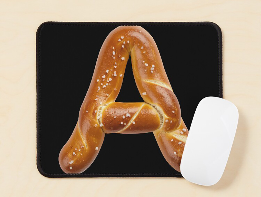 Pretzel Mousepads