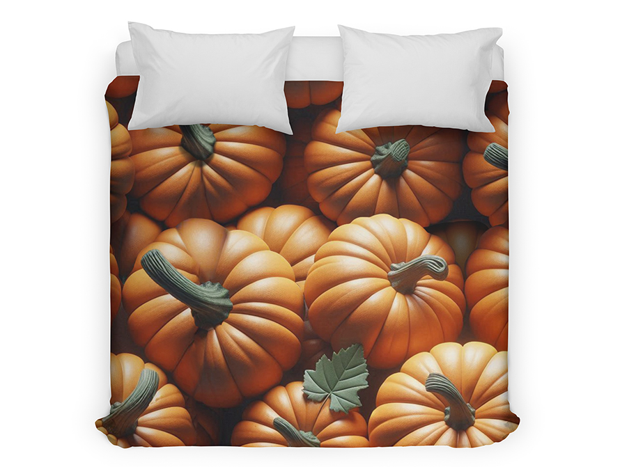 Pumpkin Pattern Duvet Cover