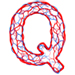 Blood type letter Q