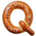 Pretzel type letter Q