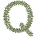 Thyme letter Q design