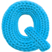 Yarn type letter Q